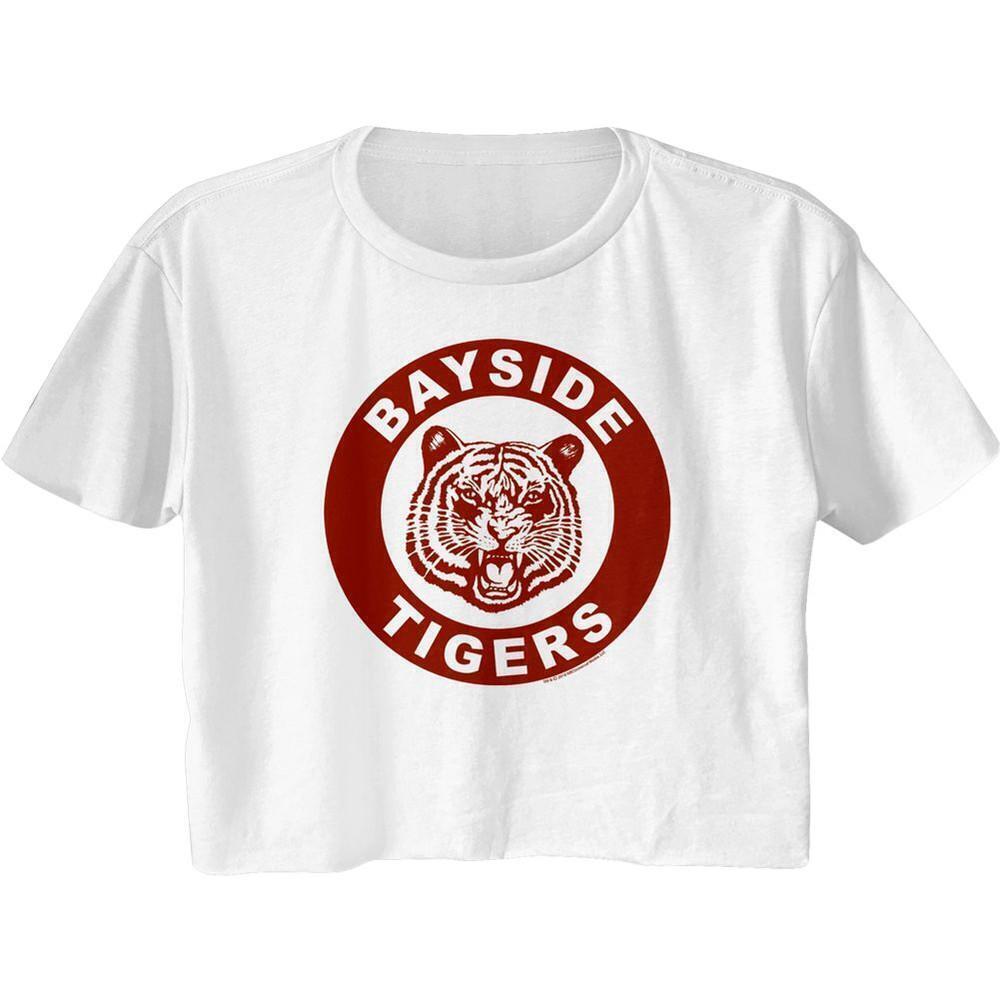 Saved By The Bell Bayside Redux White Womens T Shirt